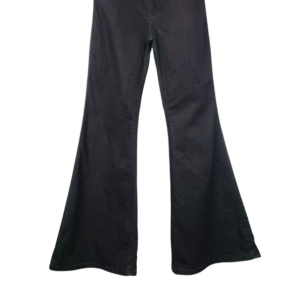 Abercrombie & Fitch The Flare Ultra High-Rise Jeans Size 27/4 Short - Picture 6 of 9